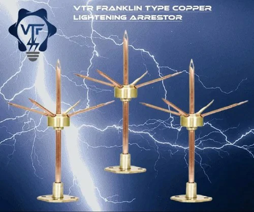 Conventional Copper Lightning Arrester In Tiruchirappalli