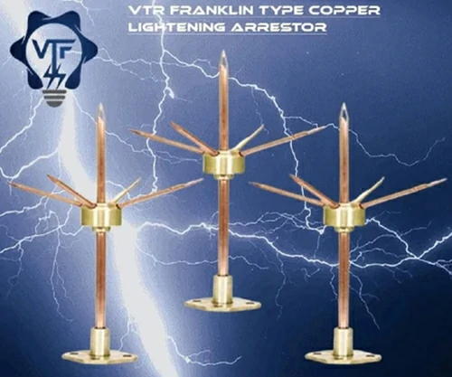 Copper Spike Lightning Arrester In Mira and Bhayander